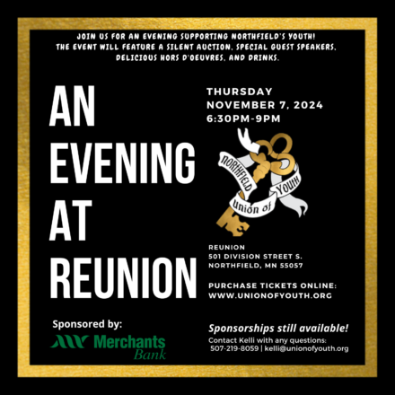 Invitation to "An Evening at Reunion".